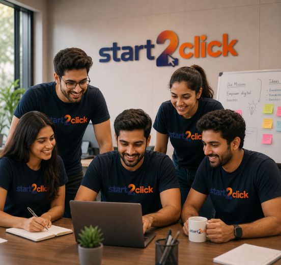 Start2Click team at work
